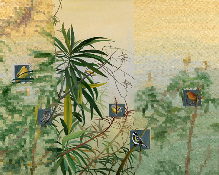 Los Angeles Artist Astrid Preston Painting Pride of Madera