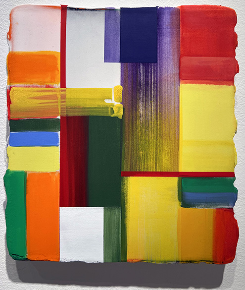 San Diego Artist Wayne Hulgin New Painting Balance at R.B. Stevenson Gallery La Jolla, CA